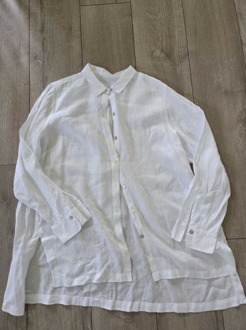 J. Jill Love Linen Button Down Top Size Xl